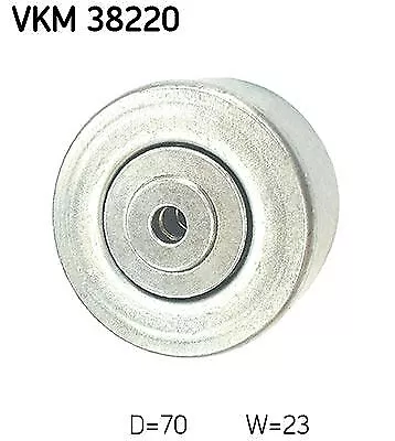 SKF (VKM 38220) Spannrolle, Keilrippenriemen für BMW OPEL