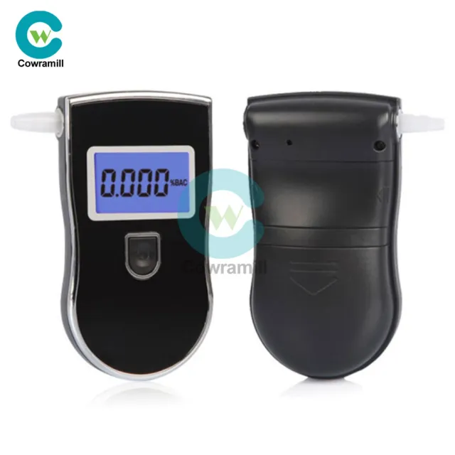 Portable Digital LCD Breath Alcohol Tester Breathalyzer Alcohol AT-818 Detector