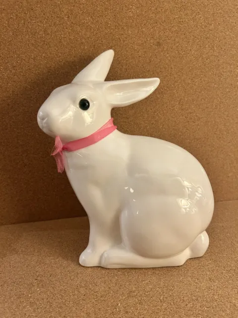 Vtg ELPA Alcobaca Ceramic/porcelain Rabbit Made In Portugal