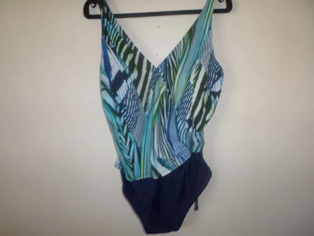 Maillot De Bain 1 Pièce Naturana Noir - Taille 48/50, Neuf Sans étiquettes