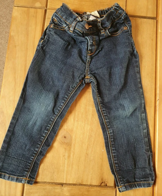 Jeans blu scuro Baby Gap 12/18 in perfette condizioni mesi si combinano spedizione costruisci un pacchetto
