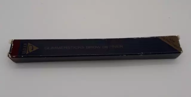 new Avon glimmersticks eye brow definer liner pencil - soft black
