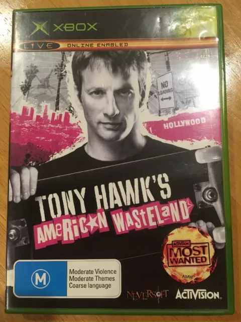 Tony Hawk's American Wasteland (Microsoft Xbox, 2005) Complete