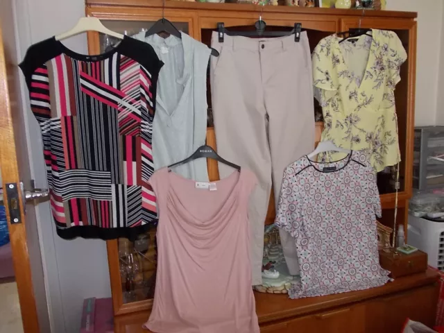 Ladies bundle of clothes for size 10 - Trousers and tops