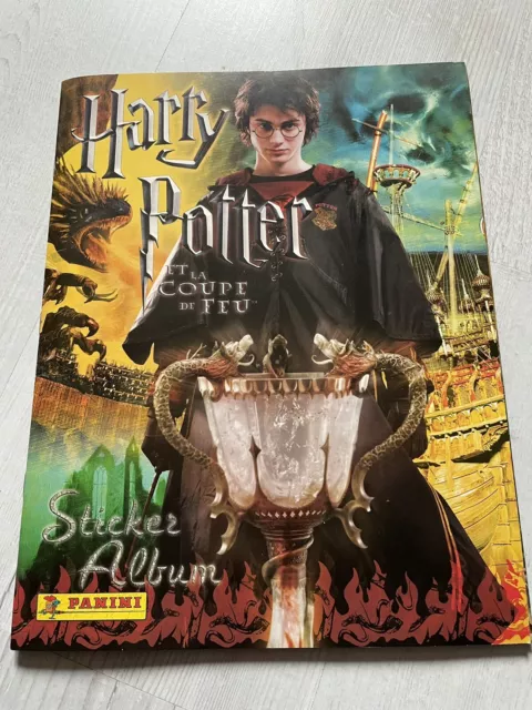 ALBUM PANINI - Harry Potter et La Coupe de Feu - NON COMPLET