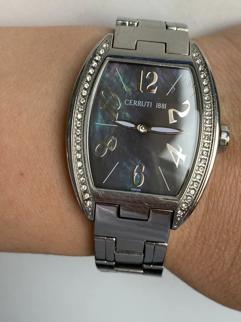 Cerruti diamond 2025 watch