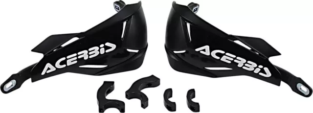 Acerbis X-Factory Handguards-Black/Black