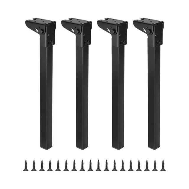 Pack of 4 Folding Table Legs, Foldable, Stable, Portable, for Computer Desk