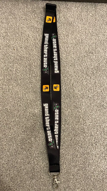 Grand Theft Auto V 5 GTA 5 Lanyard Rockstar Promo Item - Press Item Promotional