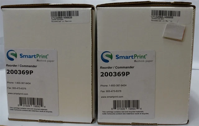 Compatible Toner SMARTPRINT 200369P Lot of 2 for Lexmark E260D E260DN W360D NEW