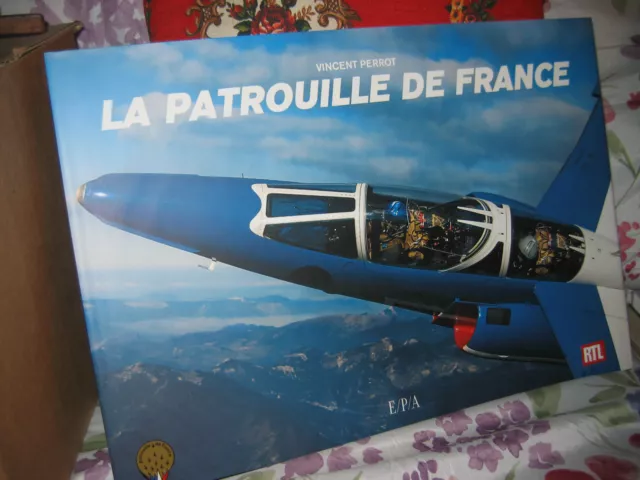 Patrouille de France "ALPHA JET Profil" Litho 1988 Signée CONNAN + Livre PERROT 3