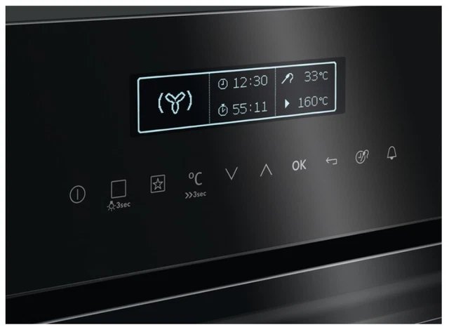 AEG BSE772220B Four Multifonctions à Vapeur Noir 71LT Classe A+ 3