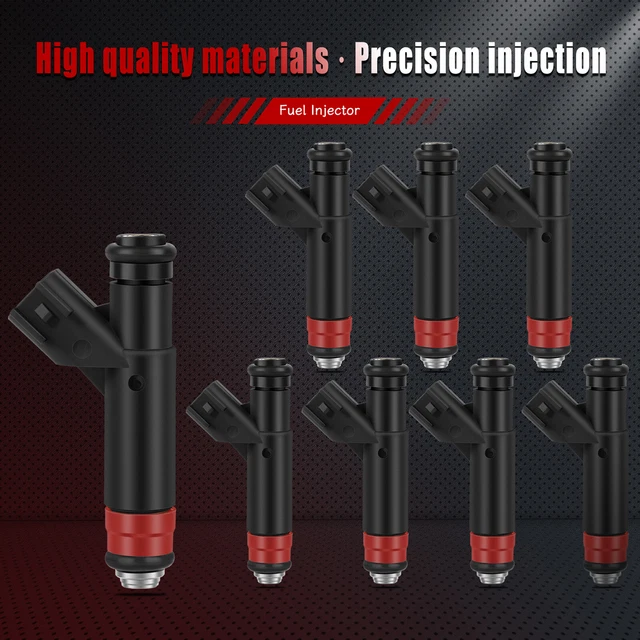 8 FUEL INJECTORS For Jeep Grand Cherokee 4.7L 20012002 Dodge Ram 1500