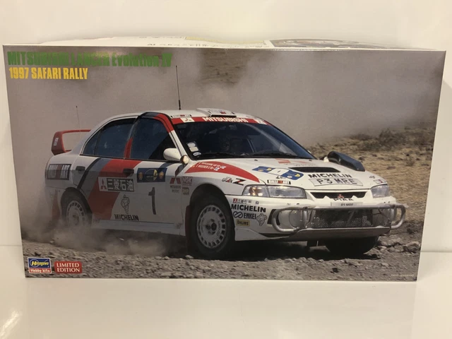 Maquette plastique de voiture Mitsubishi Lancer GSR Evolution III 1:24