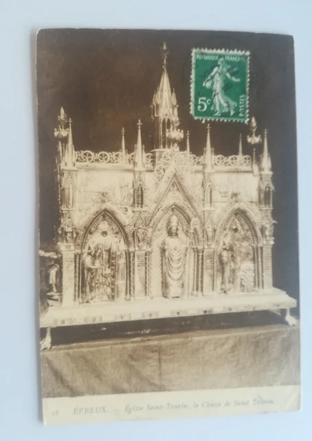 CPA 27 EVREUX - eglise saint taurin la chasse de saint taurin