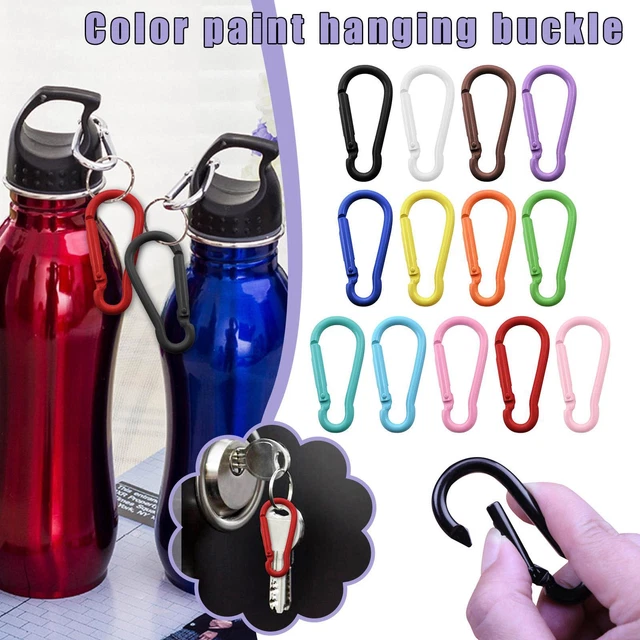 MINI SMALL CLIMBING Carabiner Clip Keychain Aluminum Carabine Hook Snap