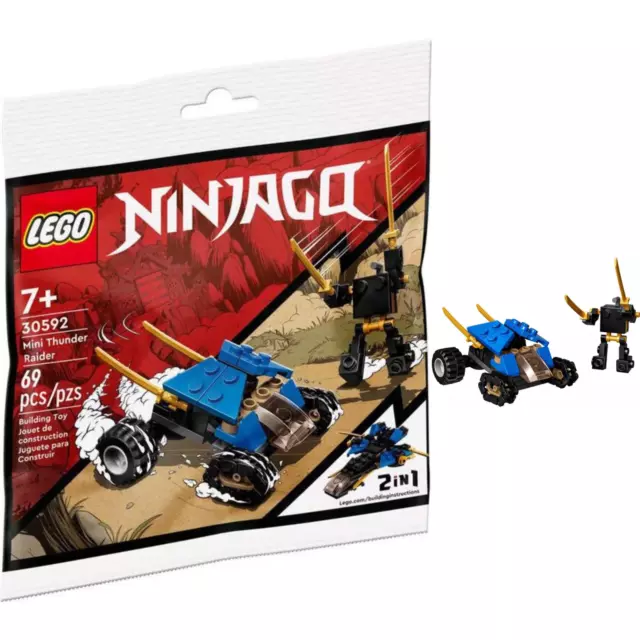 Lego Ninjago 30592 Véhicule Tout terrain de Combat Jouets Noël Jeux Construction