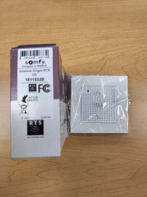 SMOOVE ORIGIN 2 RTS Somfy - Wall Control For Awnings And Roller
