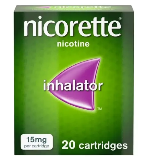 Nicorette 15mg Nicotine Inhalator 20 Cartridges