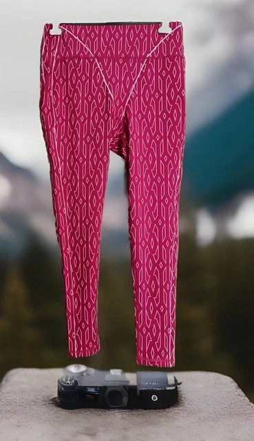 ADIDAS IVY PARK Geo Print Sports Leggings XL UK 20 22 Pink BNWT RRP 69.99 31.99 PicClick UK