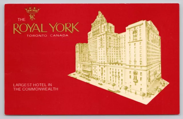 s25821 Royal York Hotel Toronto Ontario Canada  postcard