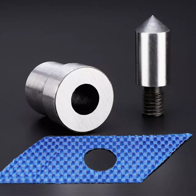 (10 mm) 2 piezas ojal de metal resistente molde troquelado ojal prensa manual