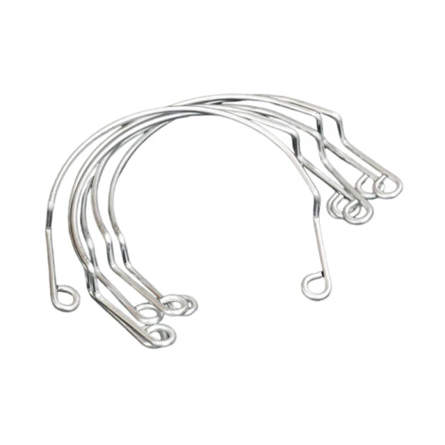 Lot De 6 Supports De Fixation Pour Poches De Billard - En Métal, Avec Vis - Pour Poches D'angle Et Centrales - 4