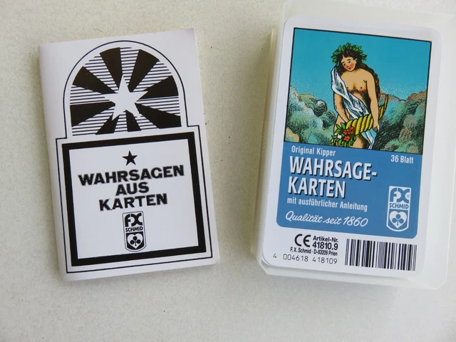 FRCOLOR I Ching Karten Set - 64 Hexagramme Für Wahrsagung & Lebensberatung