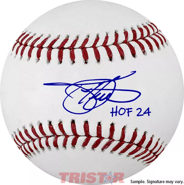 Todd Helton Signed Autographed ML Baseball Inscribed HOF 24 TRISTAR PRESALE