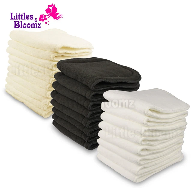 Reusable Washable Inserts Boosters Liners For Real Pocket Cloth Nappy Diaper