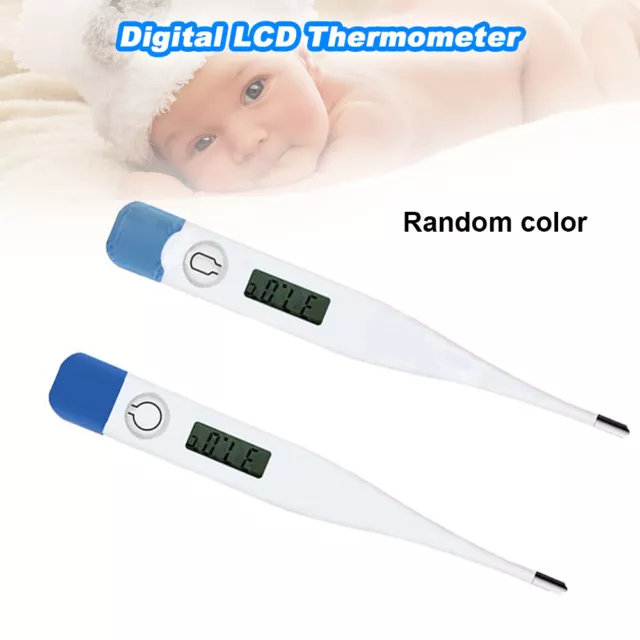 Digital LCD Thermometer Medical Baby & Adult Safe Body Mouth Temperature Safe