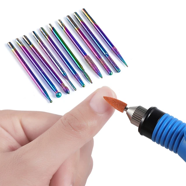 1 set trapano macchina per unghie punte universale trim nails trapano di ricambio fai da te nail art