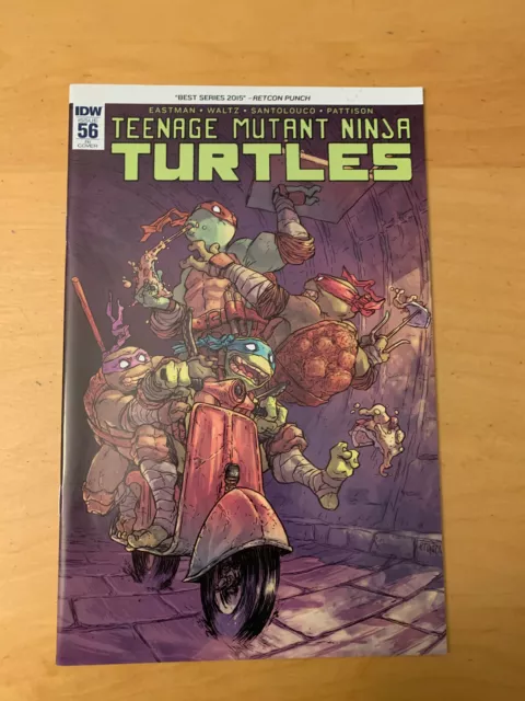 Teenage Mutant Ninja Turtle 56, 1St Print, Ri Cover