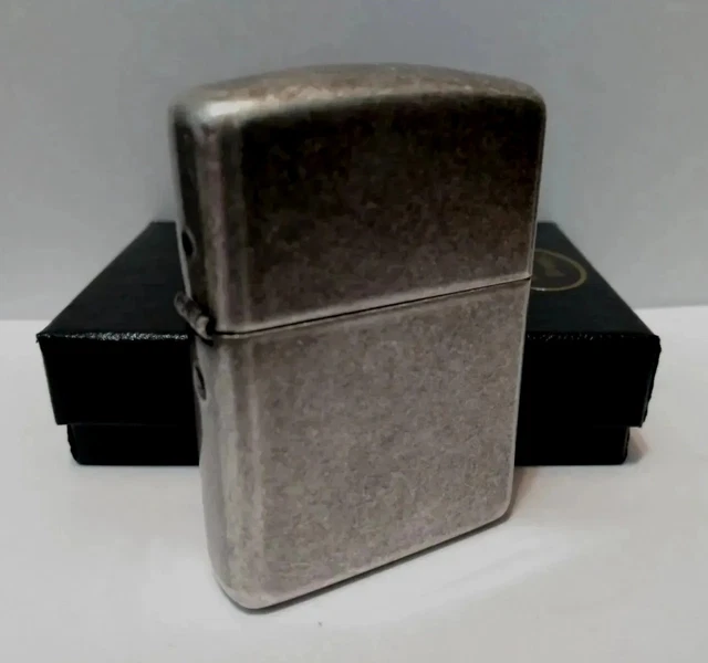 Zippo 2021 J 21 Antique Silver Plate Armor