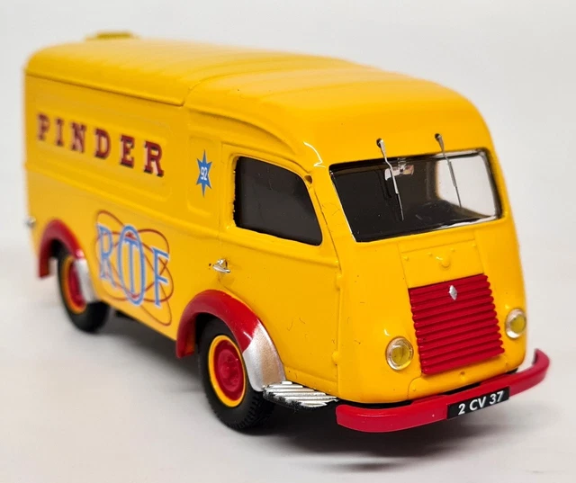 CIRQUE PINDER - Camion Simca Cargo Fourgon - 1/50 Modèle Reduit