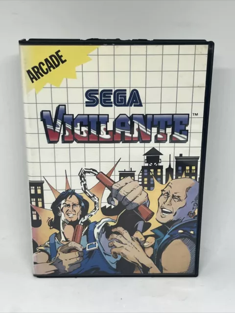 Vigilante Sega Master System No Manual PAL Tested
