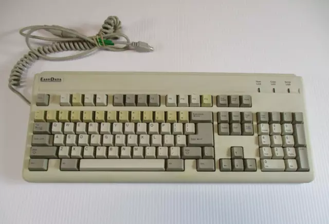 Maxi Switch Mechanical Keyboard 2192004 Cleaned  and Tested With Adapter