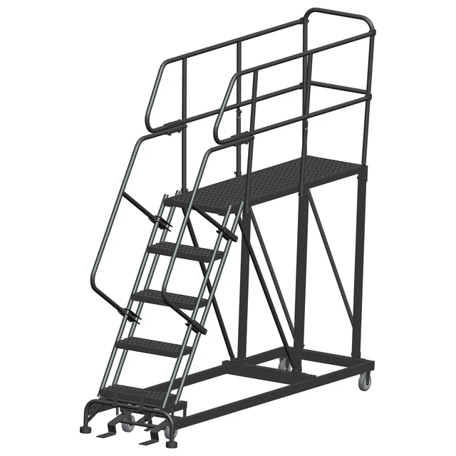 Ballymore Rolling Work Platform Overall Height 86 in Steps 5 Cap 800 lb