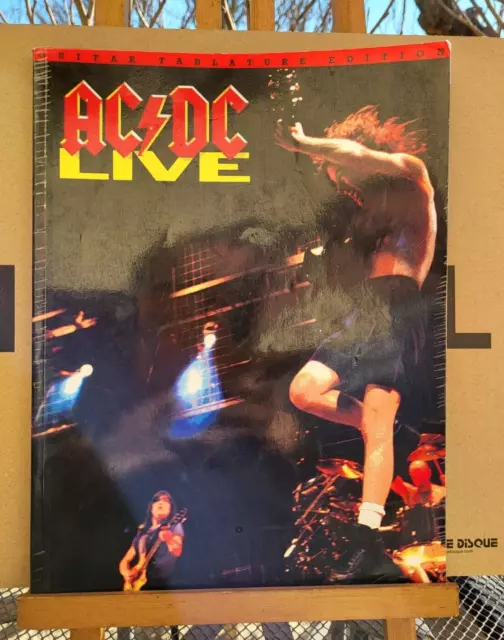 Tablature - AC/DC Live - Guitar Tablature Edition / US 1992  (TBE)