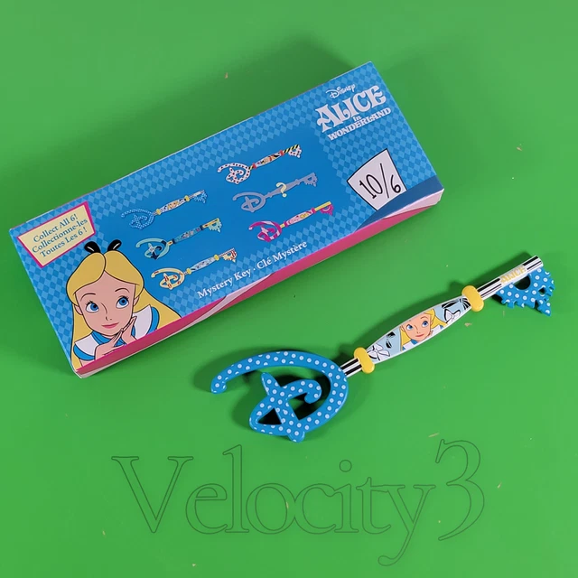 DISNEY ALICE IN Wonderland 2022 Mystery Key ALICE Collectible Key w