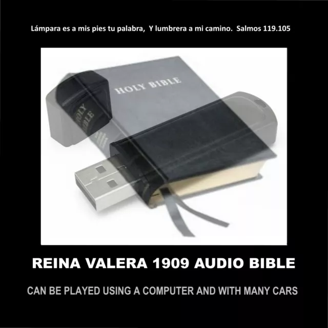 Reina Valera 1909 Audio Biblia On A Usb Flash Drive