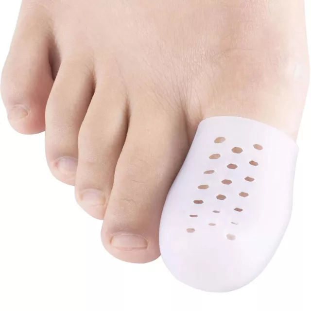6 PCS Big Toe Protector Caps Gel Cover to Prevent Ingrown Toenail, Blisters Pain