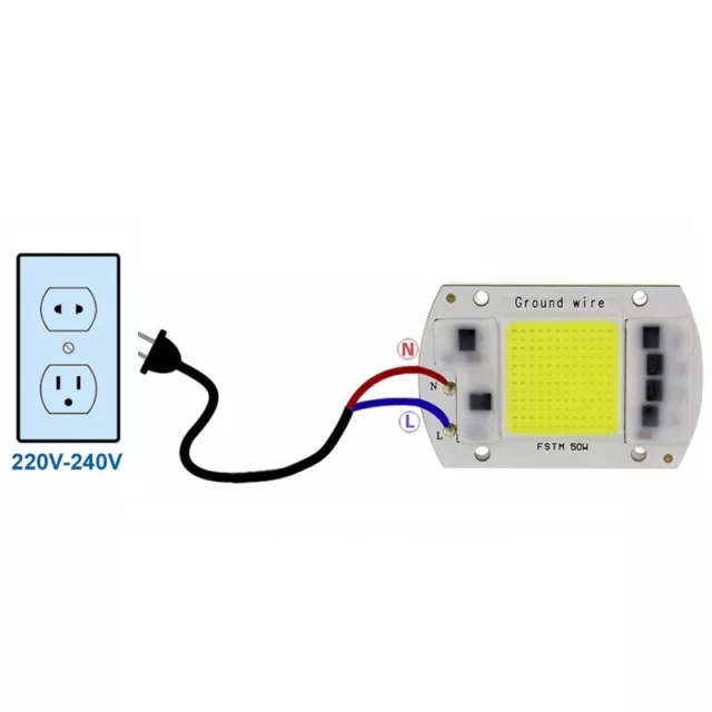 Neue 20W 30W 50W LED CHIP Integrierte Flutlicht DIY COB 220V Für Projektorlampe