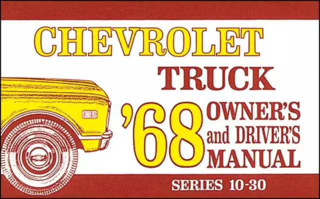 1968 Truck Owners Manual