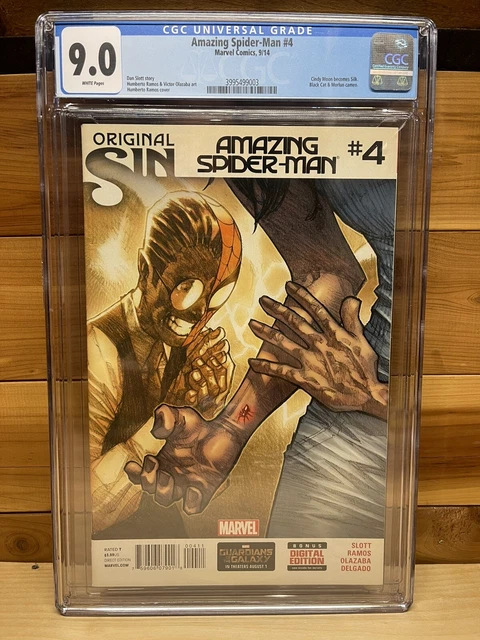 AMAZING SPIDER-MAN #4 CGC 9.0 ! 1st Appearance of SILK (Cindy Moon)! - KEY SLAB!