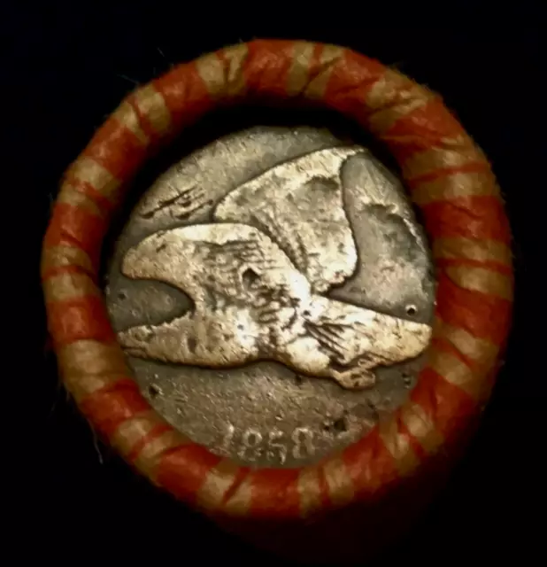 Lincoln Wheat Penny Roll 50 P-D-S ~1858 Flying Eagle Indian Head/1909VDB-AU~Ends