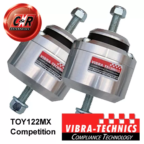 Passend für 2 x Soarer 3 91-00 Vibra Technics Motorhalterungen Competition TOY122MX