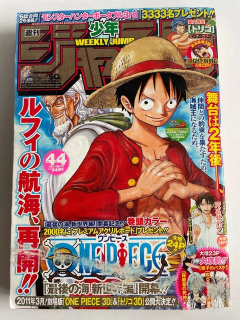 ONE PIECE WEEKLY Shonen Jump 2010 No 44 World Edition Japanese