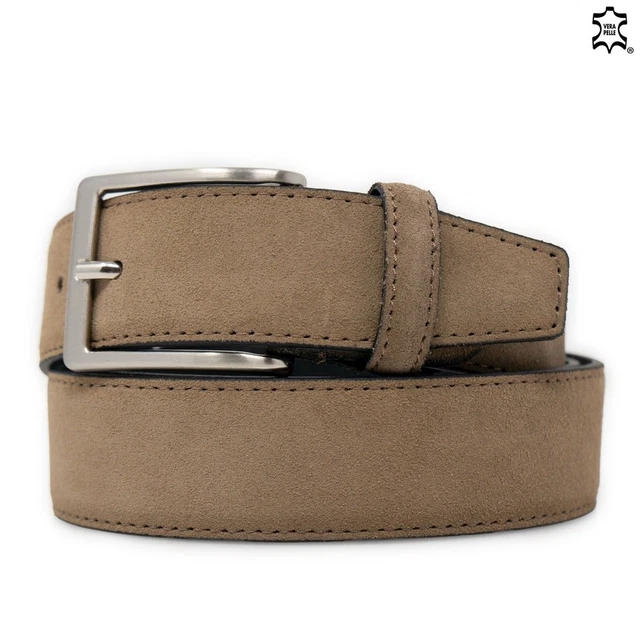 MOCASSINI UOMO INGLESE COLLEGE VERA PELLE SCAMOSCIATA BEIGE MADE IN ITALY FONDO
