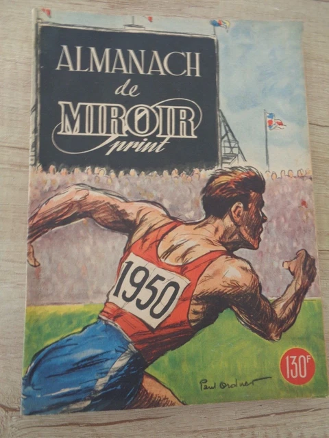 Almanach Miroir-Sprint 1948 - La malle à Papa
